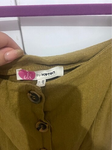 36 Beden haki Renk Günlük elbise
