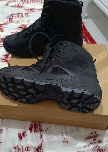 Siyah Kamuflaj Desenli Bağcıklı Erkek Bot - Görsel 3