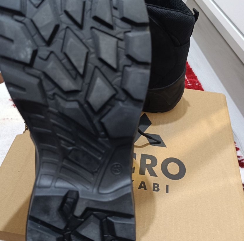 Siyah Kamuflaj Desenli Bağcıklı Erkek Bot - Görsel 4