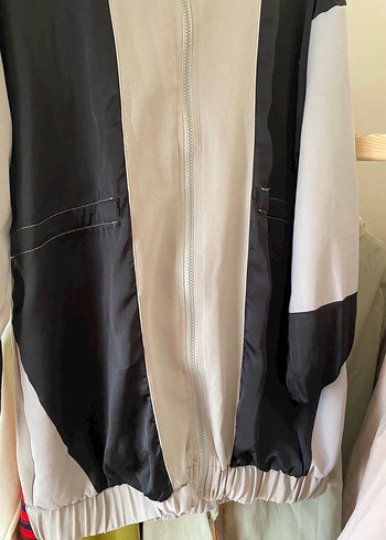 Gri Siyah Kadın Midi Ceket Avelier marka - Görsel 3