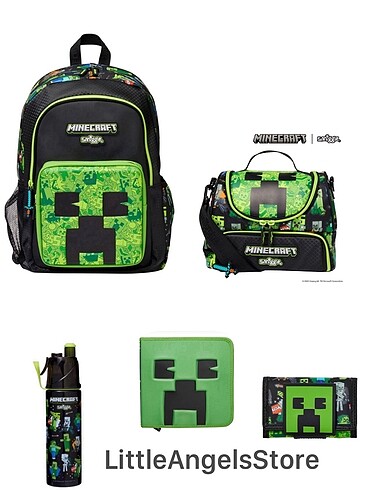 Smiggle MİNECRAFT 5 Li set