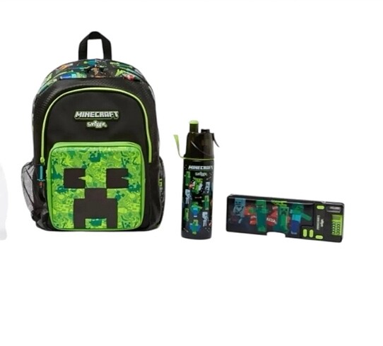 Smiggle MİNECRAFT 3 lü set