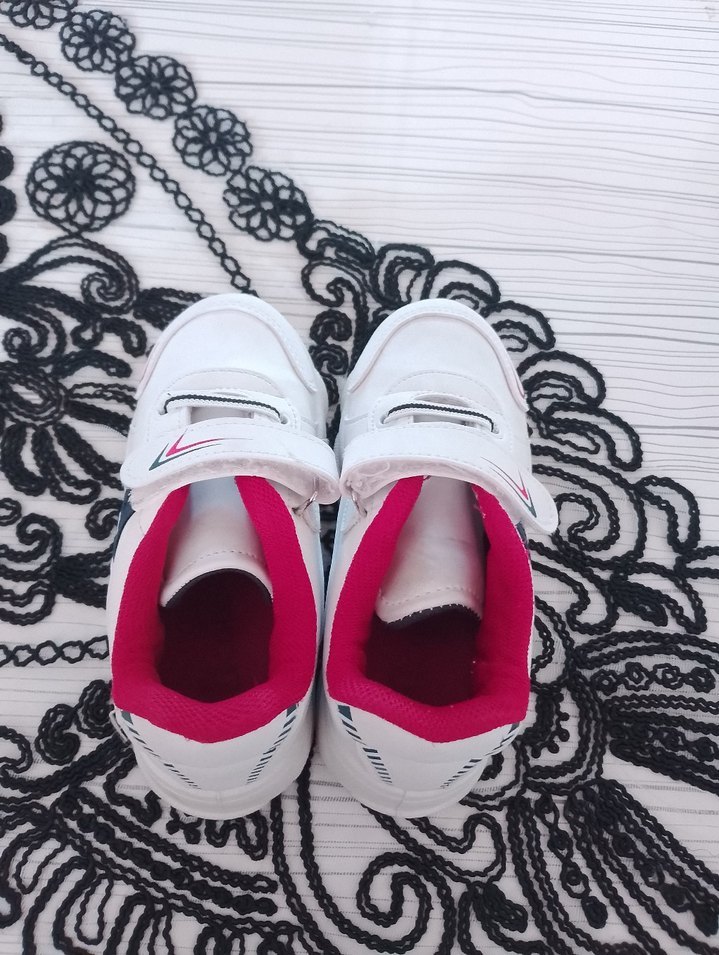 Beyaz Renkli Erkek Çocuk Spor Ayakkabı - Görsel 2