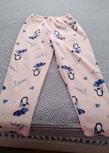 Bayan kalın pumuklu alt eşofman - Görsel 2