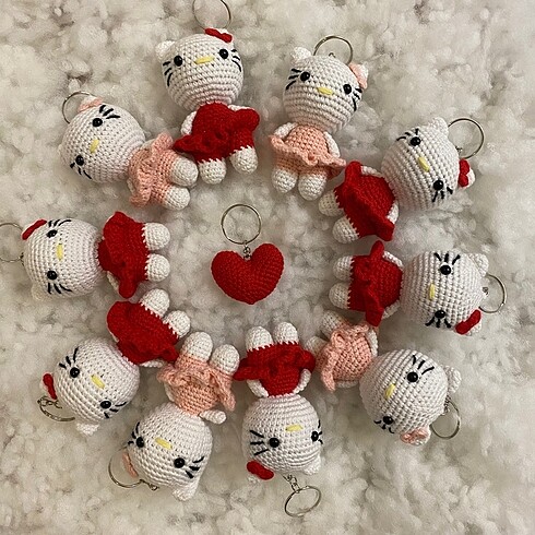 Amigurumi anahtarlık