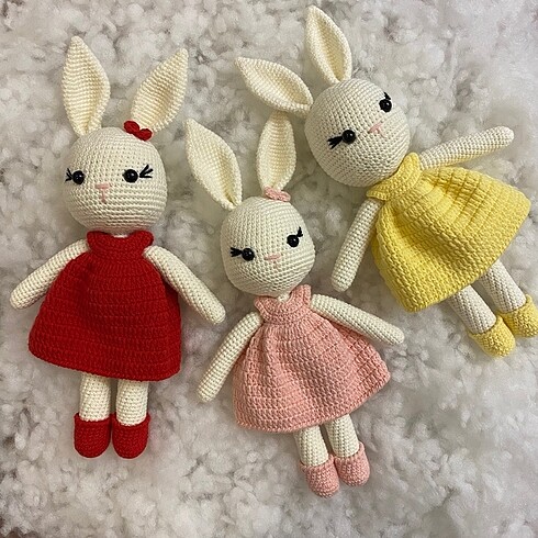 Amigurumi tavşan bebek