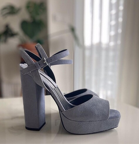 Zara topuklu sandalet - Görsel 5