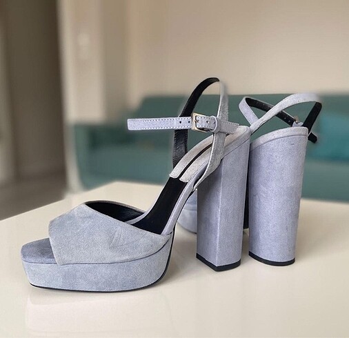 Zara topuklu sandalet - Görsel 6