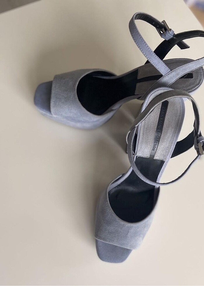 Zara topuklu sandalet - Görsel 4