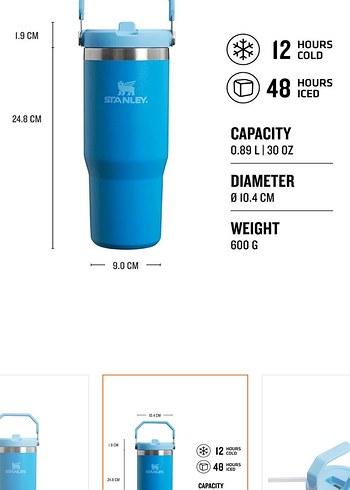 Stanley Mavi Renkli Termos - Görsel 2