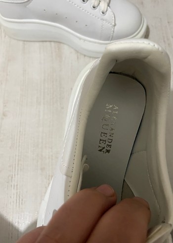 Beyaz Kadın Platform Spor Ayakkabı - Görsel 3