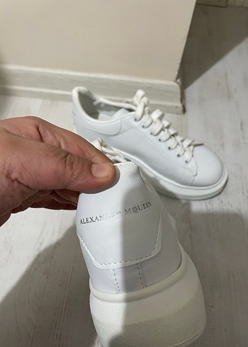 Beyaz Kadın Platform Spor Ayakkabı - Görsel 4