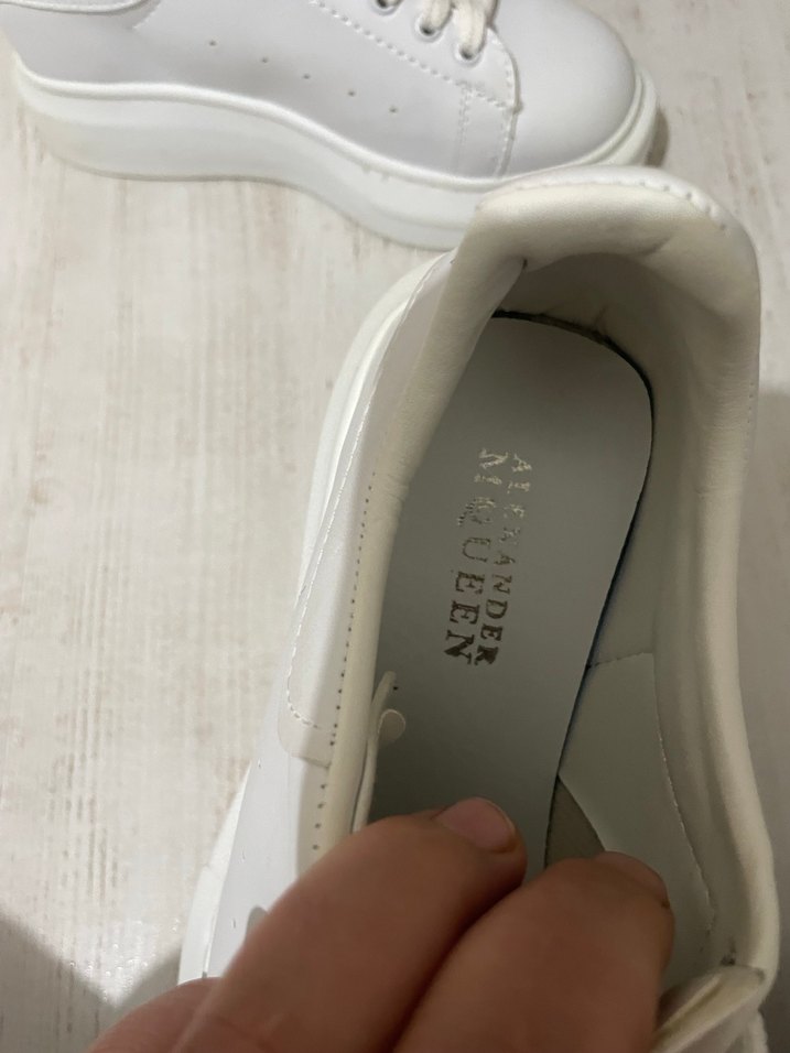 Beyaz Kadın Platform Spor Ayakkabı - Görsel 3