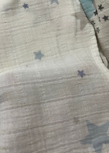 Gri Keten Çocuk Battaniyesi - Görsel 3