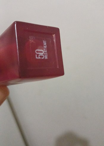 Parlak Bordo Ruj maybellıne - Görsel 3
