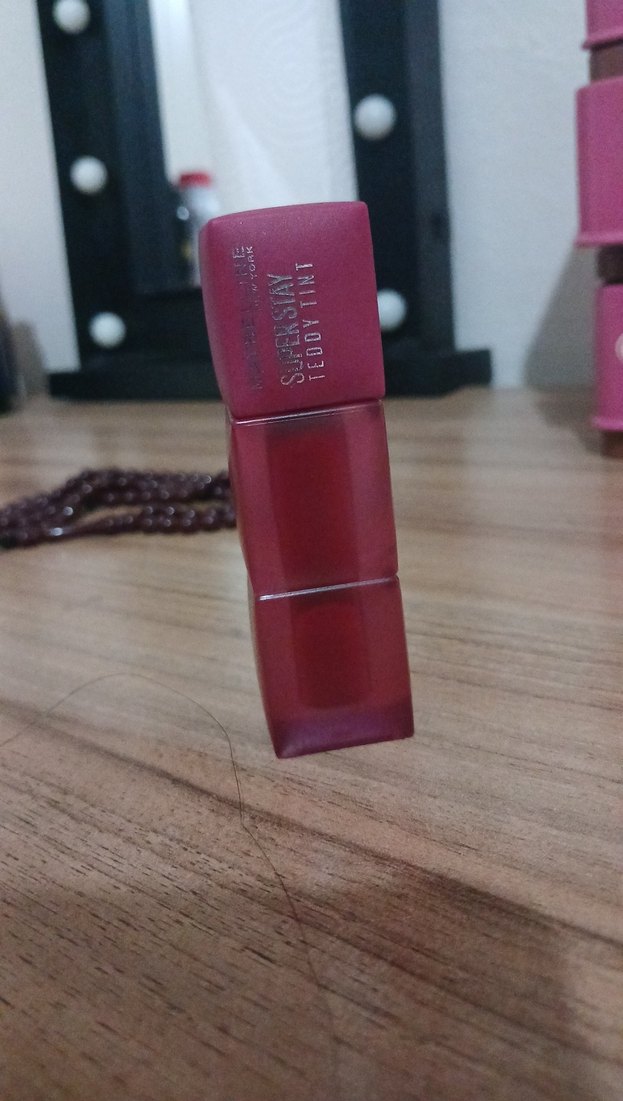 Parlak Bordo Ruj maybellıne - Görsel 2