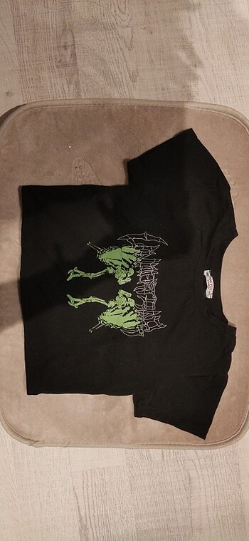 Siyah İskeletli Crop