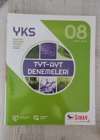 TYT-AYT Denemeleri 08 - Sınav Yayınları