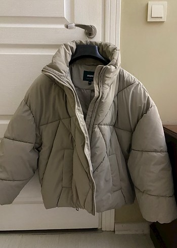 l Beden Kadın Bej Şişme Kısa Mont