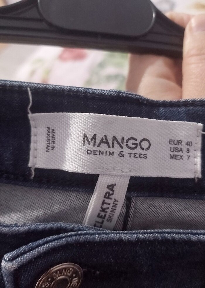 MANGO JEAN 40 BEDEN - Görsel 3