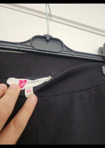 Siyah  Kadın Tayt Koton Marka - Görsel 3