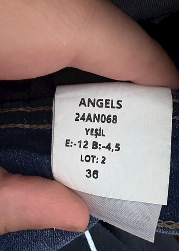 Erkek Lacivert Regular Fit Denim Pantolon - Görsel 3