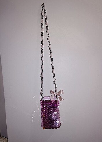 Pullu el yapımı telefonluk - Görsel 5