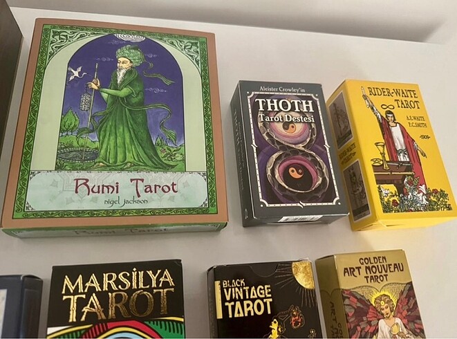 Beden Renk Tarot kartları koleksiyonluk