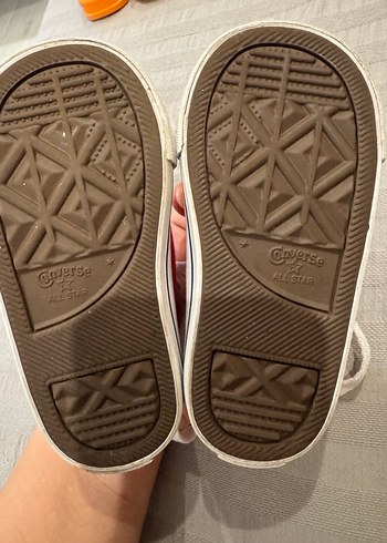 Çocuk Kırmızı Converse Spor Ayakkabı - Görsel 5