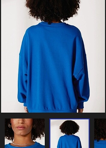 Mavi Jeans Orjinal mavi sweatshirt