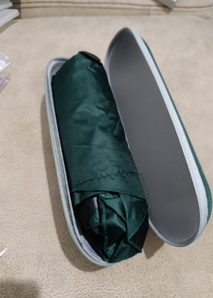 küçük çantalı katlanır şemsiye  - Görsel 3