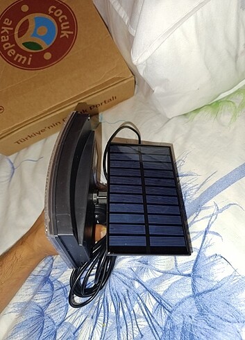 Güneş enerjili LED lamba 3 fonksiyonlu