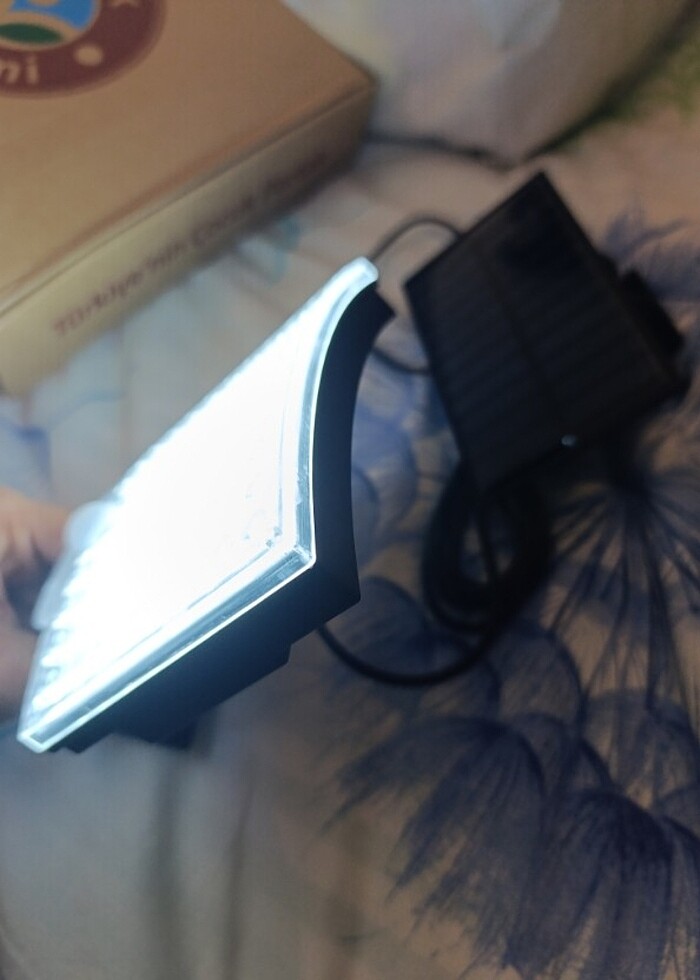 Güneş enerjili LED lamba 3 fonksiyonlu - Görsel 3