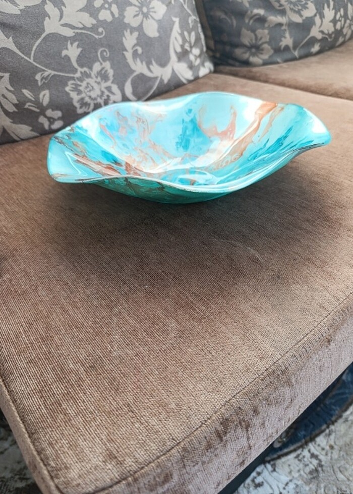 dekoratif salata tabağı - Görsel 3