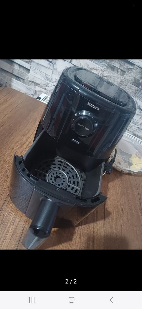 Karaca Siyah Havalı Fritöz - Görsel 2