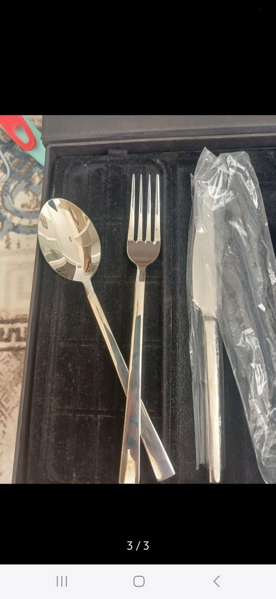 TAC Cornella 12 Kişilik Çatal Bıçak Kaşık Seti - Görsel 3