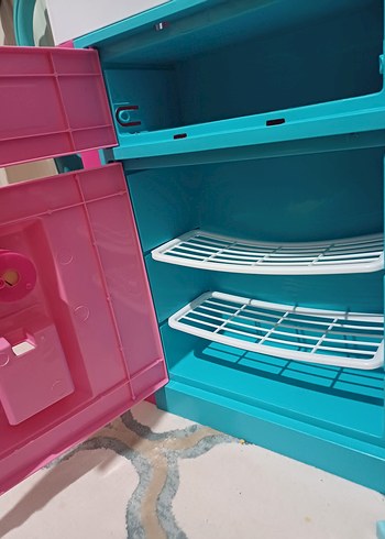 Pastel Pembe Çocuk Buzdolabı - Görsel 3