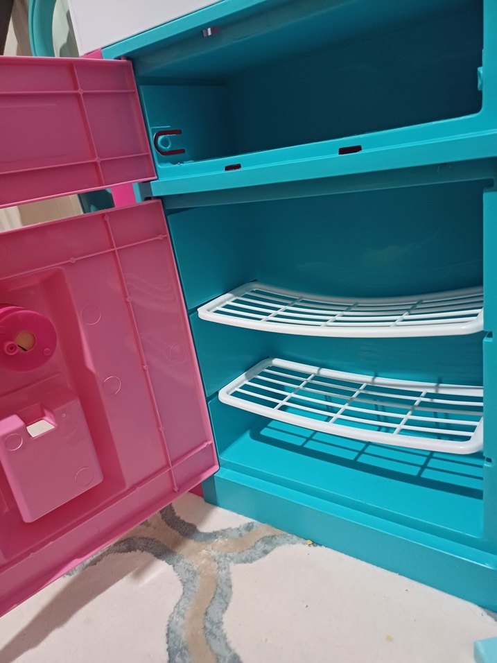 Pastel Pembe Çocuk Buzdolabı - Görsel 3