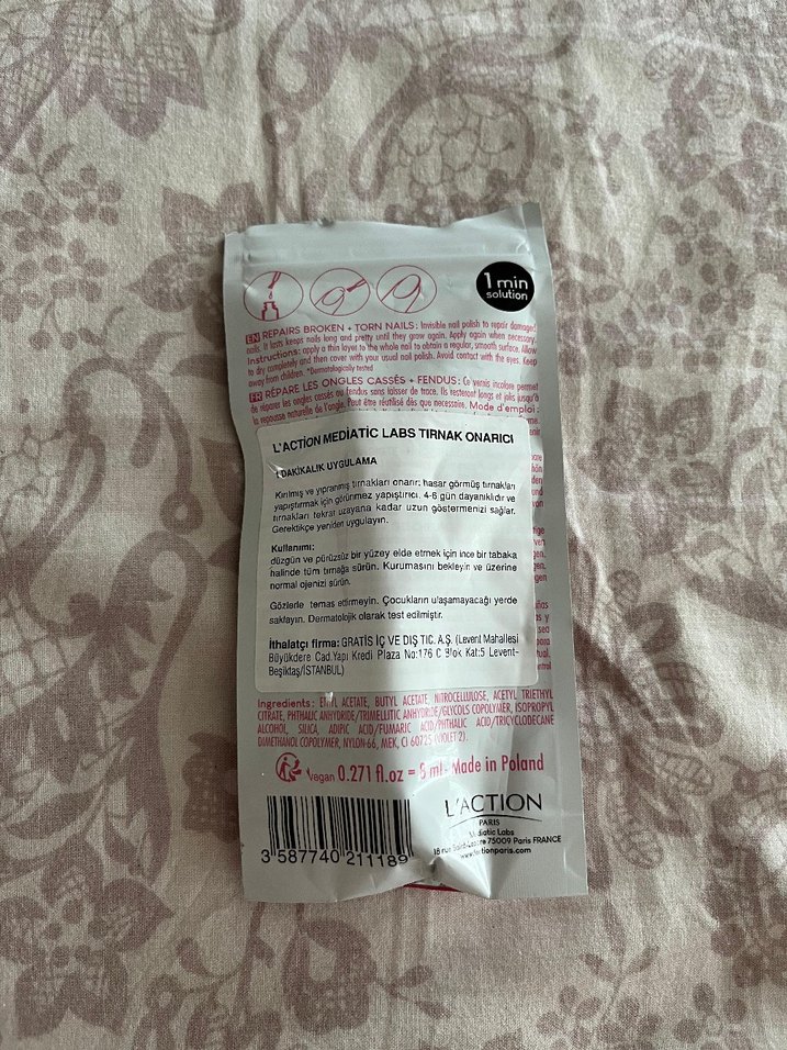 L'ACTION Quick Fix Tırnak Onarım Ürünü - Görsel 2