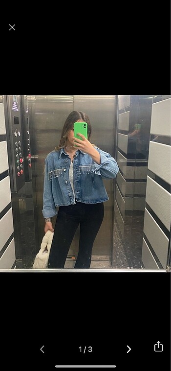 MİLLA TAŞLI OVERSİZE CEKET