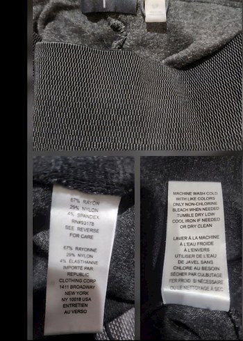 Gri diz boyu Kalem Etek - Görsel 3