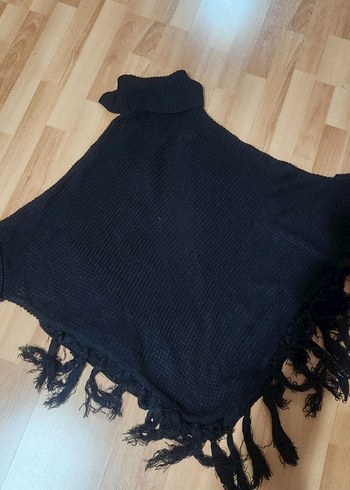 Püsküllü Siyah
 Panço - Görsel 4