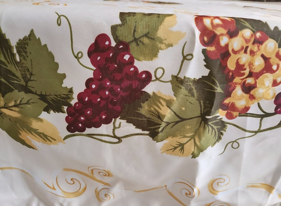 BaskFransız provencia  Modern Klasik krem rengi Masa Örtüsü - Görsel 3