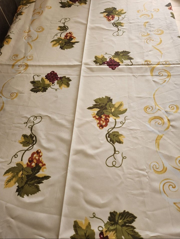 BaskFransız provencia  Modern Klasik krem rengi Masa Örtüsü - Görsel 5