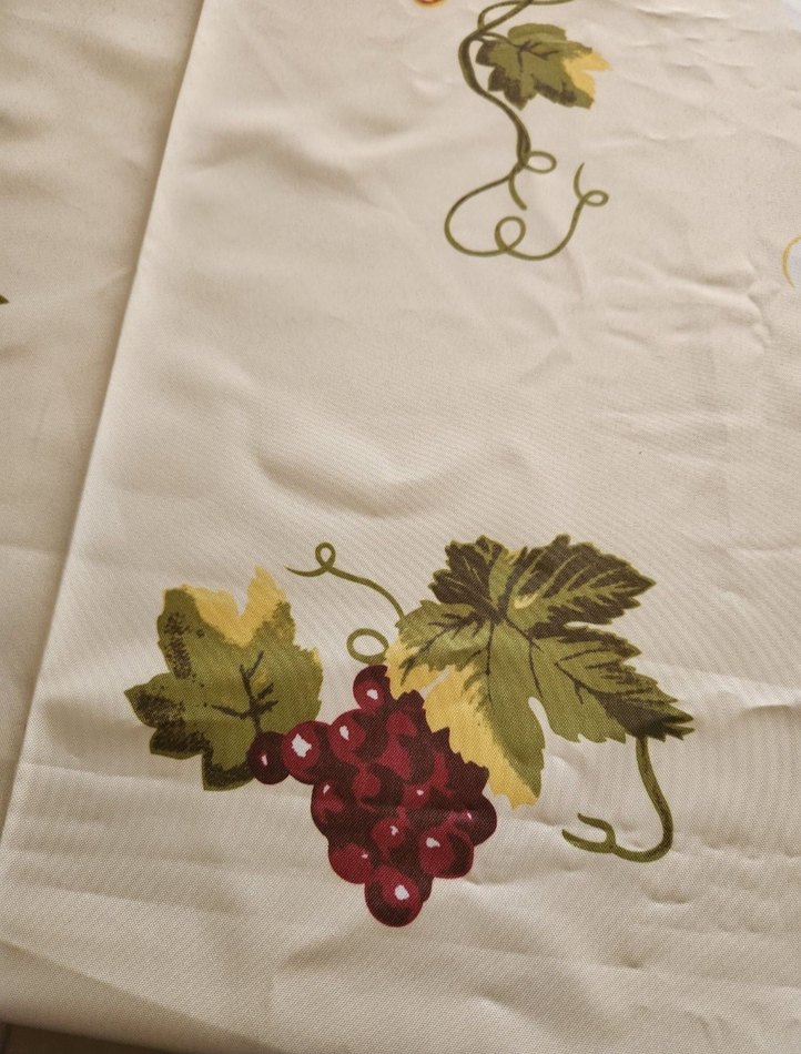 BaskFransız provencia  Modern Klasik krem rengi Masa Örtüsü - Görsel 4