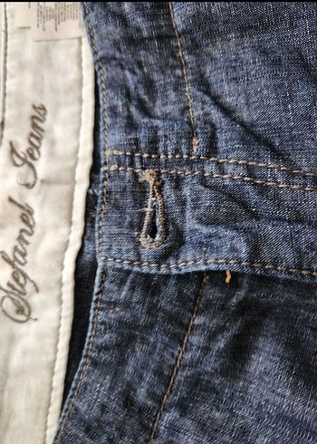 Kadın  bol paça  büyük  beden  Kot Pantolon. 44 beden - Görsel 5