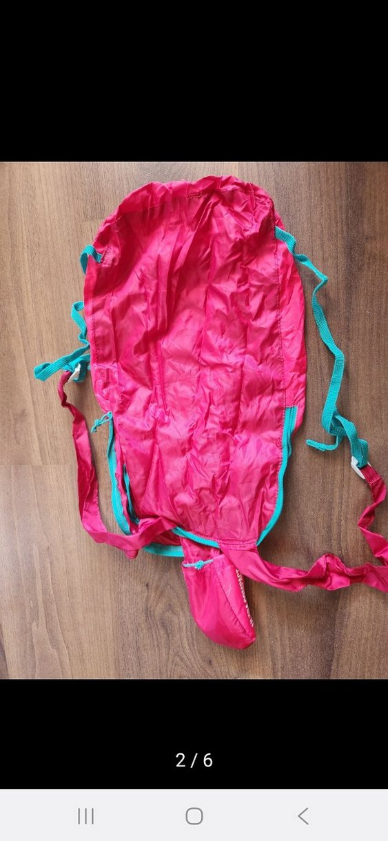 Renkli Baskılı minik Sırt Çantası - Görsel 5