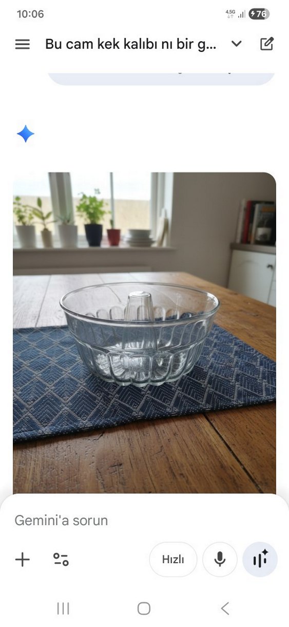 ısıya dayanıklı kek kalıbı - Görsel 2