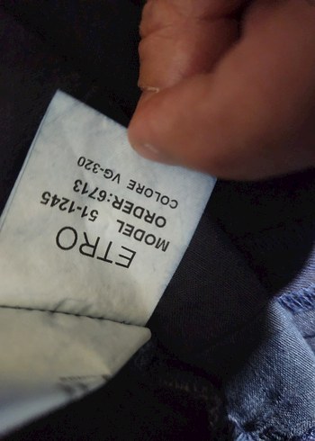 ETRO uzun  kot etek - Görsel 8