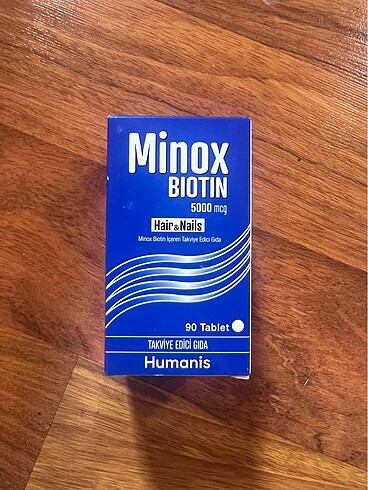 Minox biyotin takviyesi yeni